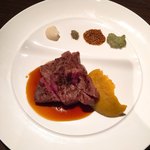 飛騨牛グリルばくろ - メインは飛騨牛の赤身２００ｇ