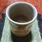 九重園 - お抹茶の後は香ばしいほうじ茶