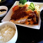 伊香保カントリークラブ レストラン - 赤城鶏のチキンカツ