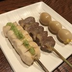 YAKITORI 燃 - うずら、ハツ、ささみ