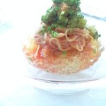 代官山ASO チェレステ - 「完熟ASOトマトとホタテ貝の冷製パスタ」