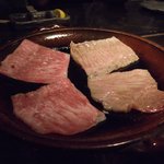 肉匠なか田 - 陶板焼き（極上リブロース）