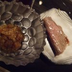 肉匠なか田 - ポン酢シャーベットにて