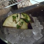 肉匠なか田 - 箸休め（水茄子）