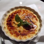 肉匠なか田 - カスタードブリュレ　アイス仕立て