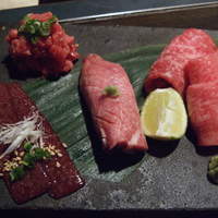 肉匠なか田 本店 - お刺身盛り合わせ