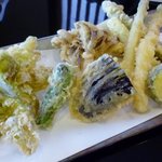 季節の野菜天　800円