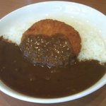 情熱カレー - メンチカツカレー