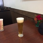 花カフェ dance - 生ビール　６００円