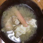 つね乃家 - カニ味噌汁 朝食