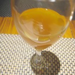 トラットリア ダイ パエサーニ - サフランのリキュール　￥サーヴィス