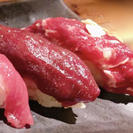 恵比寿横丁 肉寿司 - 