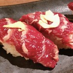 恵比寿横丁 肉寿司 - 