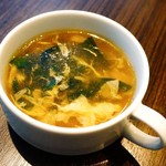 Quatre lapin - ランチのスープ
