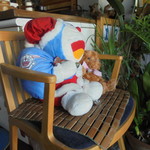 フライドチキン - 個性的な店内