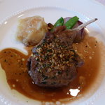 レストラン シェ・オカ - 骨付き仔羊のポワレ