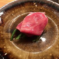肉割烹 上 - リブ芯のしゃぶしゃぶ
                  