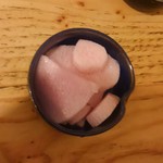 串カツ田中 - 山芋の梅漬け