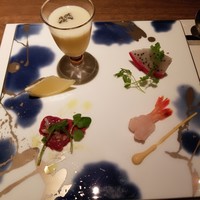 フレンチ割烹 宿 - 前菜盛り～♪