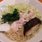 麺屋 六感堂 - 鱈づくし蕎麦