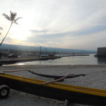 Big Island Grill - 朝のカイルア湾