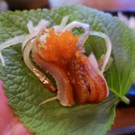 오징어슈퍼 - 「산오징어회(サンオンジオフェ)」22000ウォン