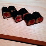 鮨 一幸 - クロマグロ(大間)トロ鉄火巻き