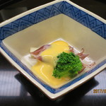 味 ふくしま - 蛍烏賊の黄身酢掛け