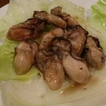 鳥勝 - かきバター焼き：420円