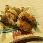 鮨 あらい - ボタンエビ頭