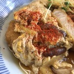 紀のや - 一味をオンしての味変