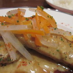 ビストロ アオキ - カジキマグロのカレークリームソース