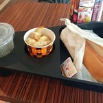 ユナイテッド・シネマとしまえん売店 - ホットドッグのセットです