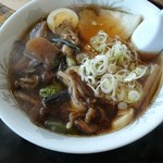 湖上レストラン 鏡ヶ池 - 山ごっつぉラーメン