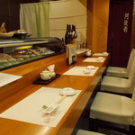 阿波前寿司 松風 - カウンター