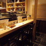 喜助 - リニューアル後のカウンター