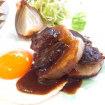 たべりcafe - レンコンステーキ