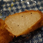 大根のフライ断面