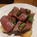 キッチン エスプレッソ - 和牛の厚切ステーキ