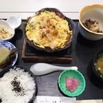 太宰らうめんと郷土料理はな - 貝焼みそ定食