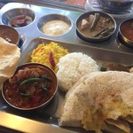 南インド家庭料理 カルナータカー - Aセット＋フィッシュカレー