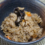かたつむり - 香茸入り炊き込みご飯