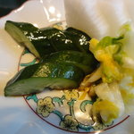 うなぎ屋 廣川 - お新香