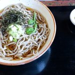 お食事処　金剛屋 - かけそば(こごみが効いてます)