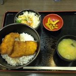 南条サービスエリア（上り線）フードコート - 福井式ソースかつ丼