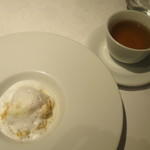 リストランテ サクラ - 安納芋のタルト、さつまいものアイス、黄粉のモンブラン