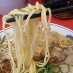 ラーメン魁力屋 - 細麺