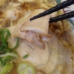 ラーメン魁力屋 - 薄切りチャーシュー