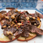 割烹 やました - 2017.11 ツキノワグマ炭火焼き