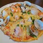 Nikora Piza - 海鮮ミックスピザ